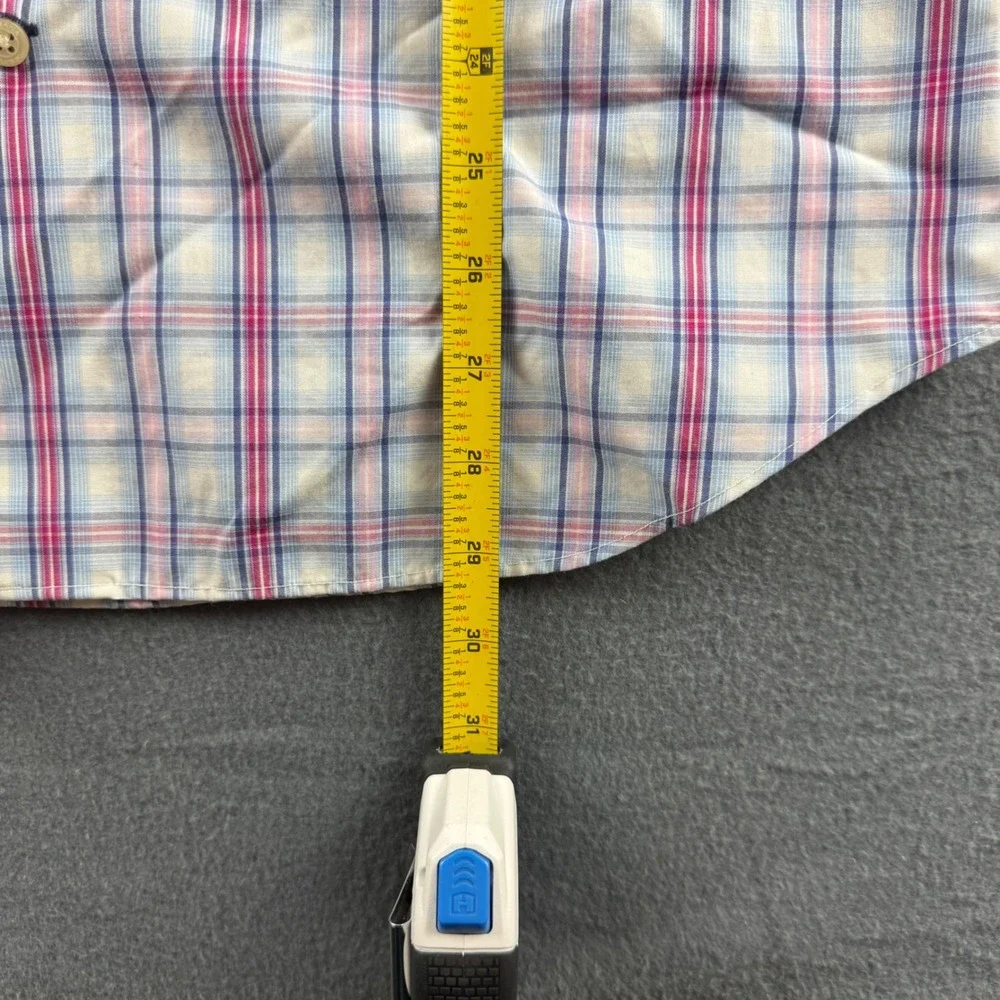 Banana Republic Shirt Men's M Purple Non Iron Slim Fit Dress Casual Preppy